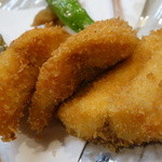 小魚料理 とみ助 - サバの切り身を揚げたような厚み！