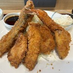 U-cafe - ミックスフライ定食