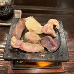 酒盃 - セセリ、ハラミ、すなぎも、腸、レバー