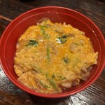 酒盃 - 親子丼（別注追加）は薄味仕立て