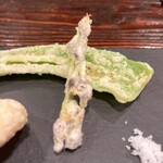 酒盃 - ミズの玉、甘長