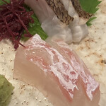 酒盃 - 美しい鯛、ソイ