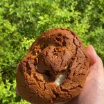 下田流 - キャラメルリンゴくるみメロンパン(470円)