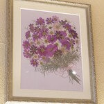 ぶいえいと - ❁店内装飾 (押し花をこんなに色鮮やかに造れるってすごいと思いません？！)