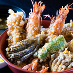 Ten-don (tempura rice bowl)