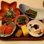 菜の花 - 14.10.30 前菜 佐渡の野菜などをたっぷりと