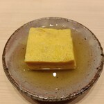 佐たけ - だし巻き玉子の出汁がけ