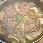 しゃぶしゃぶ すき焼き 食べ放題 和牛と豚 - 