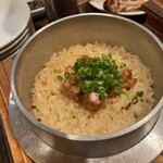 炭火焼鳥 小鉄 - 釜飯その3