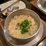 炭火焼鳥 小鉄 - 釜飯その1