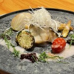 銀座 炎 田むら - 鰆の油焼おかゆソースが始めましての味