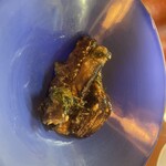 四季 - お通し　ナス味噌