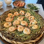 新沙ジョン - 새우듬뿍미나리전