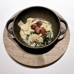 オットセッテ トマム - ビッツオッケリ 鹿肉のモルタデッラ カーボロネロ