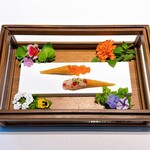 オットセッテ トマム - 料理写真:イクラと牡丹海老のコルノ