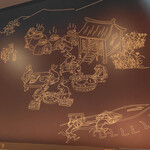 大阪釆なりうどん きらく 阿倍野店 - 壁画