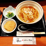 大阪釆なりうどん きらく 阿倍野店 - きつねのおうどん(特注)