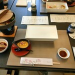 KKR鎌倉わかみや - 料理写真:着座時のテーブル