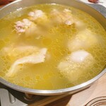 水炊きと素揚げ - 水炊き