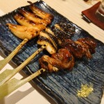 和食と炭火焼 三代目 うな衛門 - 串盛り