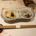 和食と炭火焼 三代目 うな衛門 - 先付け