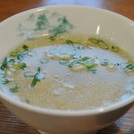 中華菜館満福 - スープ