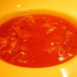 洋食 泉 - キャベツとトマトのスープ