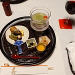 中の坊瑞苑 - 箸袋もお祝い仕様に