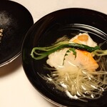 中の坊瑞苑 - 椀物①