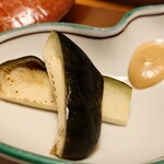 中の坊瑞苑 - 大阪　泉州　水なす（こちらもコース内容にないサービス）