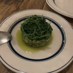 o/sio - ホタテと麦の大葉ジェノベーゼ