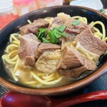 あらかわ食堂 - 牛そば中ψ(｀∇´)ψ