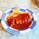 シャンティ - 旨い"ソース"が、たっぷりと掛けられています。