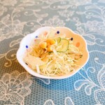 シャンティ - 小さめながらも、丁寧な盛り付け。