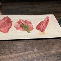 焼肉 銀座コバウ 並木通り店 - 塩焼肉特選3種◯
