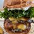 1/3 HAMBURGER FACTORY - 料理写真:ダブルチーズバーガー　2,200円