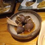 和バル おでこ - つぶ貝のうま煮
