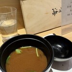 鮨 青海 - しじみ汁