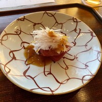 京都和久傳 - 向附 鰹 香味野菜、炭醤油
