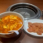 焼肉冷麺やまなか家 前沢店 - ランチユッケジャンクッパ&コブクロ