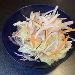 飛騨牛食事処天狗 - 酸味が効いたドレッシングが美味しい