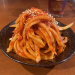 ふじ屋 - 大根キムチ