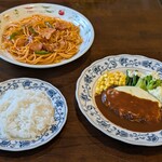 ていしゃば - 料理写真:相方と洋食ランチ♪