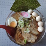 麺カフェ ひまわり - 冷やしラーメンスペシャル