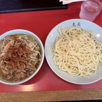 つけそば 丸長 - チュシューやさいつけそば(小鉢) 1300円