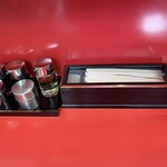 つけそば 丸長 - 卓上一式