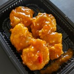 四陸 - 料理写真:海老のチリソース