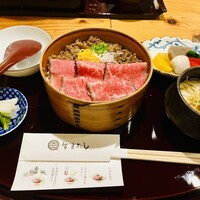 すき焼きと牛まぶし ももしき - 