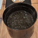 金澤 鮨 洋次郎 - あおさのお吸い物