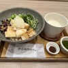 伊右衛門カフェ - 暑かったけどスープも温かいスープでした！